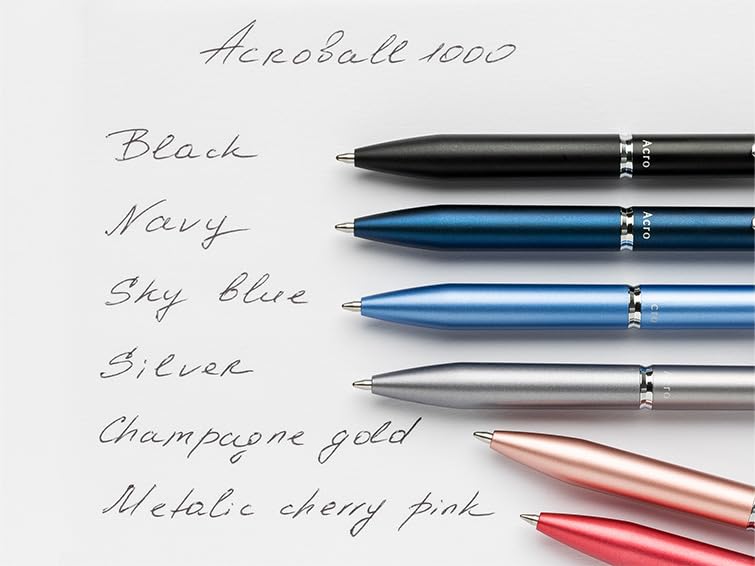 Stylo bille premium Acro 1000 AutoCadeau coffret bleu marine – Image 4