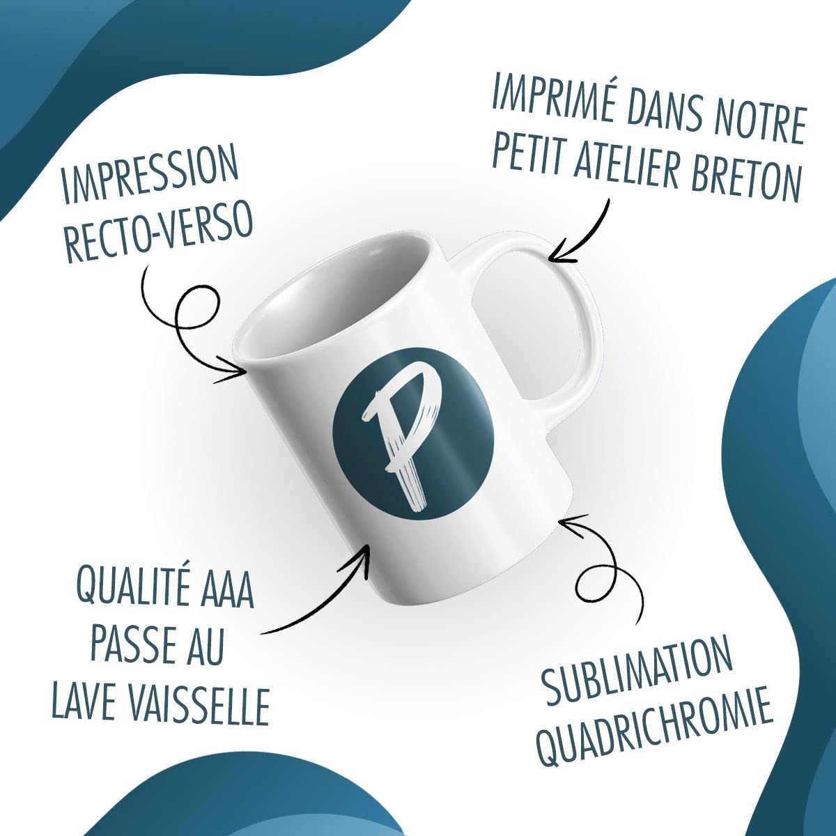 Mug Poker AutoCadeau Prénom Métier Âge Personnalisable Tasse drôle Joueur de Poker – Image 3