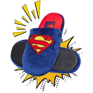Chausson Homme Fantaisie Superman DC Comics AutoCadeau Pantoufles Intérieur
