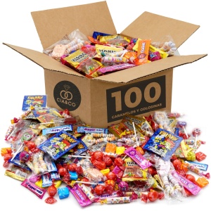 Mega Box 100 Bonbons Cia&Co pour Anniversaires et Fêtes